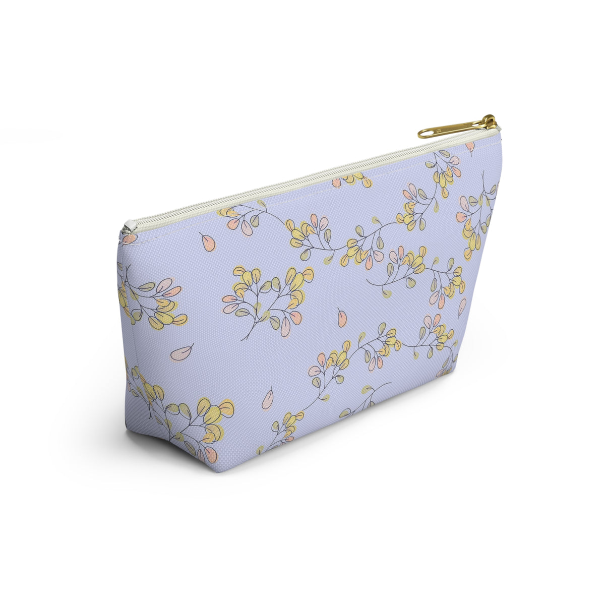 Floral Accessory Pouch, Travel Makeup Bag, Stylish Cosmetic Case, Gift for Her, Spring Floral Organizer, Cute Pencil Case