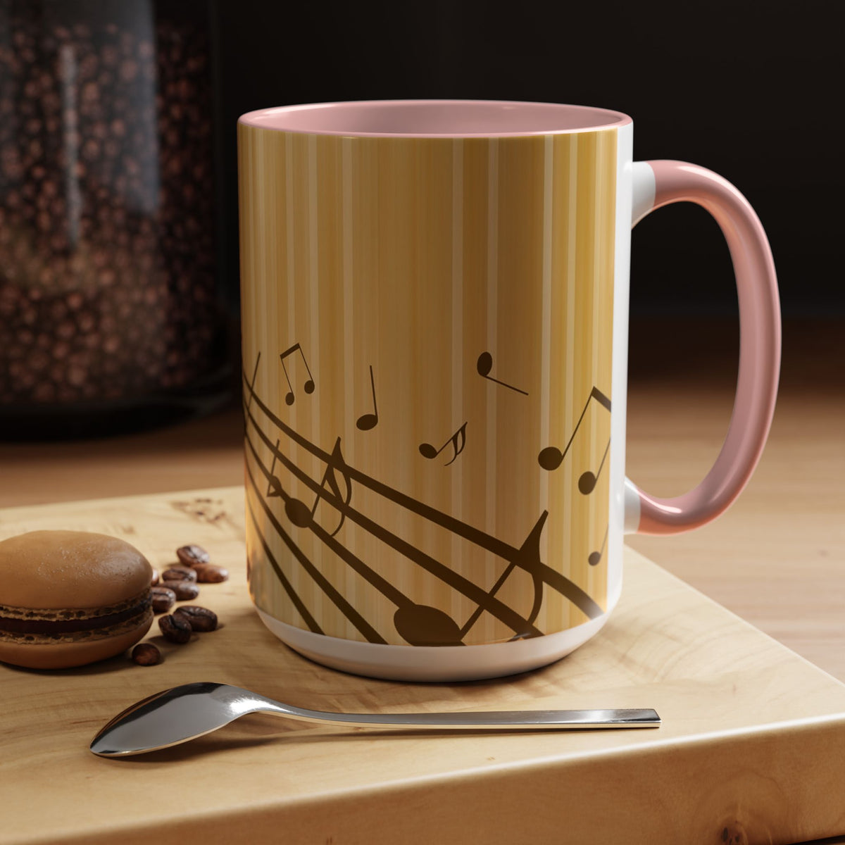 Musical Note Coffee Mug - Perfect Gift for Musicians, Coffee Lovers, Music Teachers, Birthdays, Housewarming