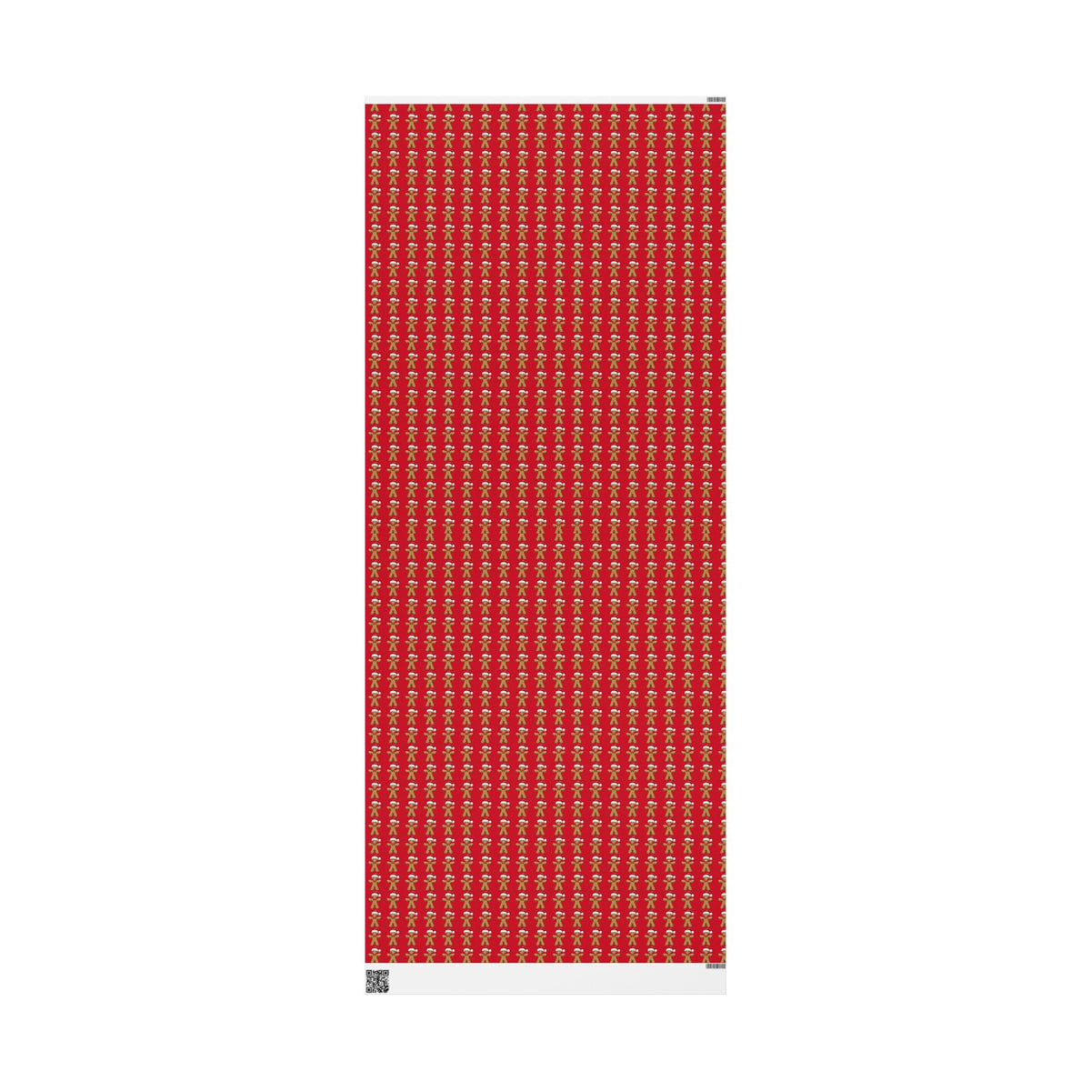 Festive Wrapping Paper for Gift-Giving, Christmas Wrap, Holiday Decorations, Gift Wrap for Birthdays, Gingerbread Theme