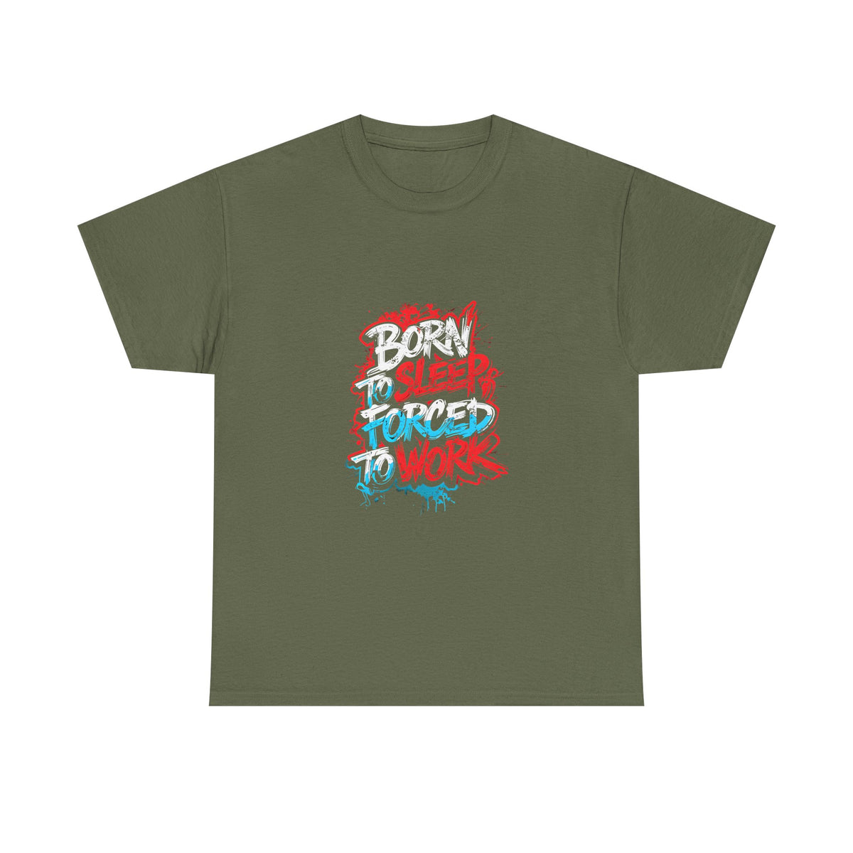 Born to Sleep, Forced to Work T‑Shirt — Funny Graphic Tee for Night Owls