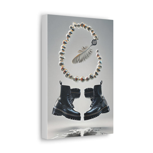 Edgy Art Canvas Print