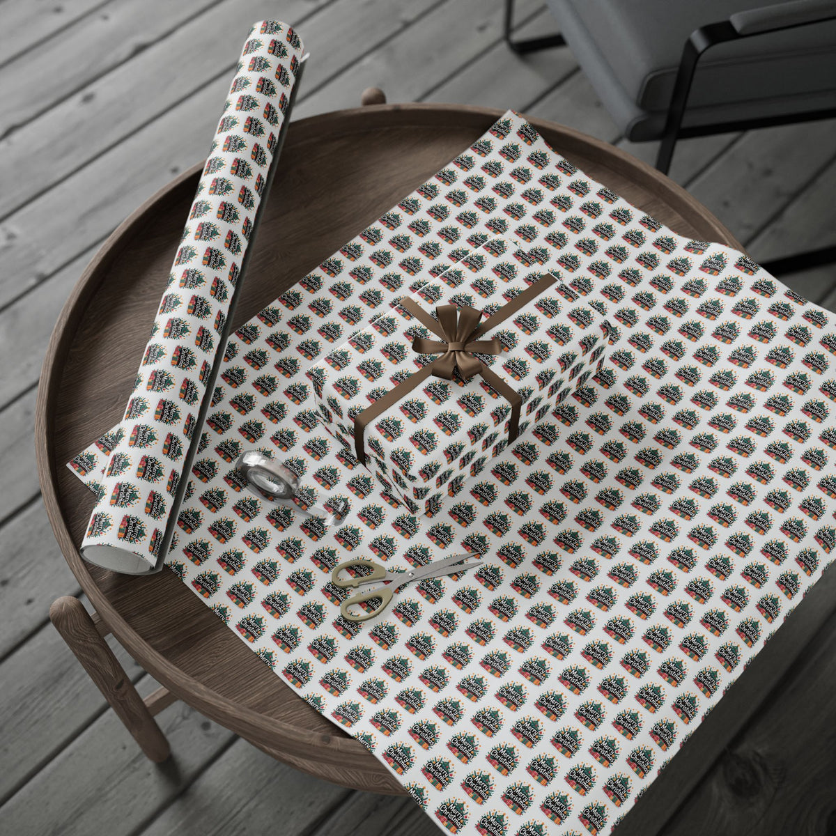 Festive Wrapping Paper, Holiday Gift Wrap, Merry Christmas Design, Party Supplies, Eco-Friendly Gift Wrap, Seasonal Celebrations