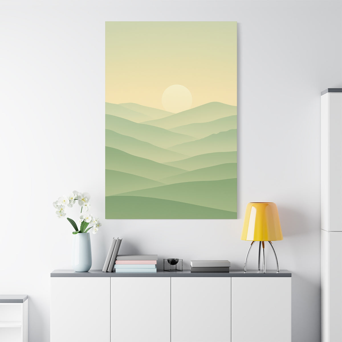 Matte Canvas, Stretched, 1.25" Sunset or Sunrise