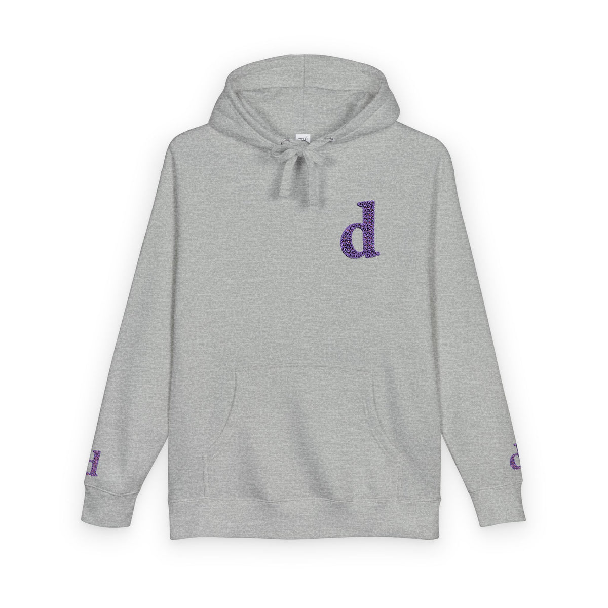 Floral Initial Unisex Fleece Hoodie | Cozy Casual Wear, Gifts for Her, Monogrammed Hooded Sweatshirt, Fall Fashion, Birthday Present