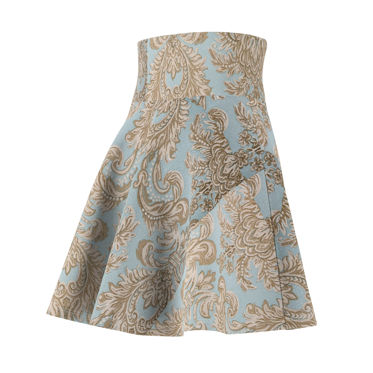 Chic Floral Skater Skirt, Trendy Women's Fashion, Summer Outfit, Boho Style, Casual Wear, Everyday Elegance