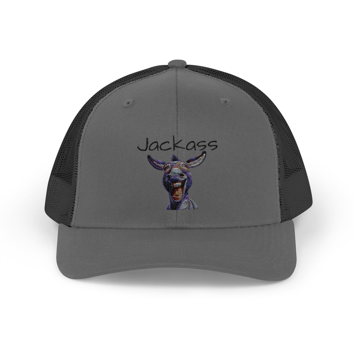 Humorous Jackass Snapback Trucker Cap