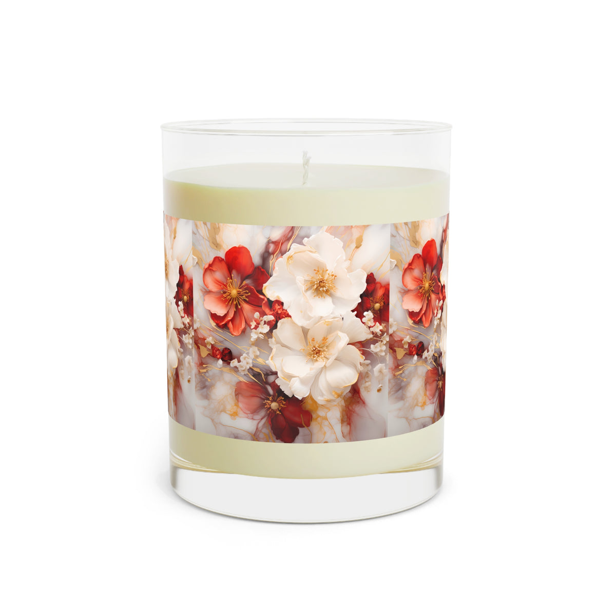 Floral Scented Candle - Relaxing Home Decor, Aromatherapy Gift, Candle for Spa, Gift for Her, Mother's Day, Home Fragrance