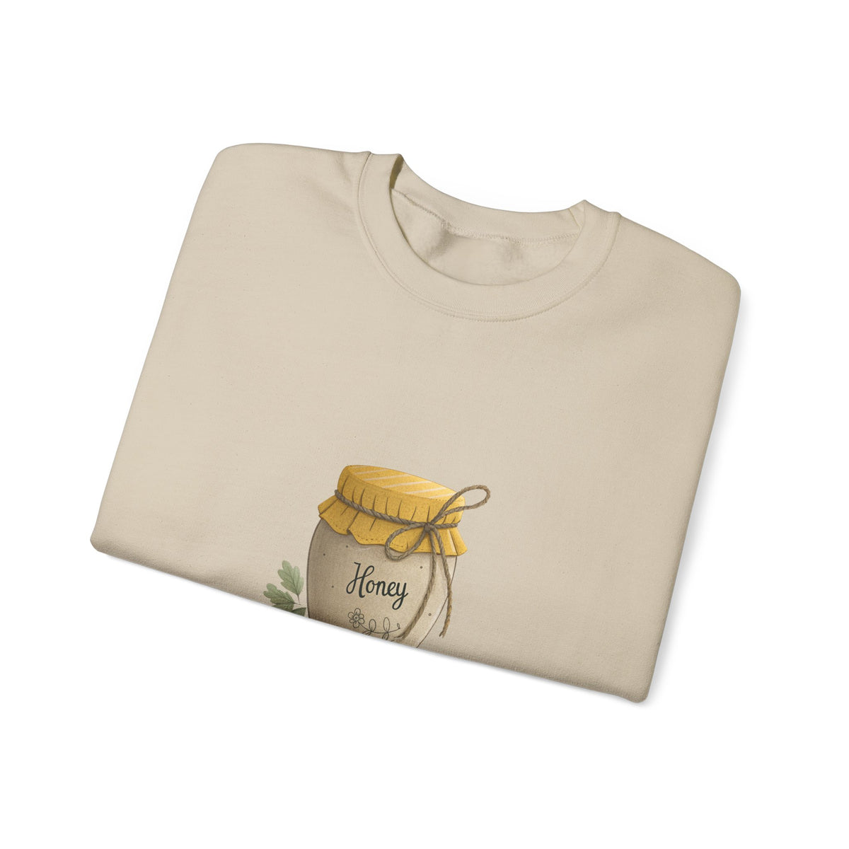 Honey Jar Sweatshirt, Cozy Gift, Fall Fashion, Unisex Apparel, Sweetheart Gift, Cute Sweatshirt