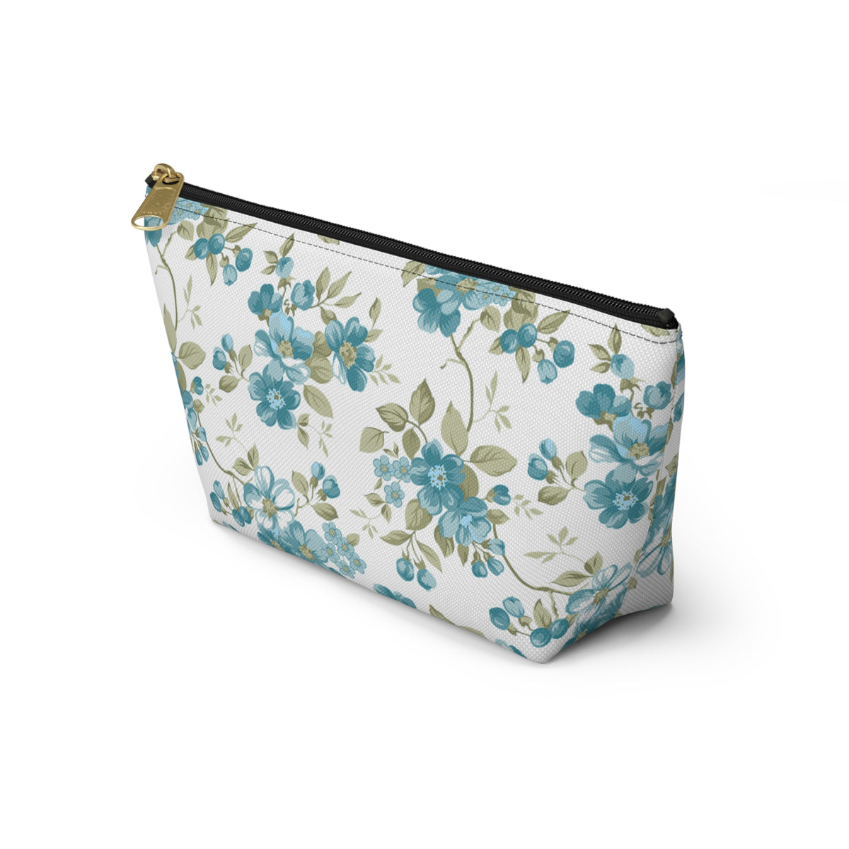 Floral Accessory Pouch, Makeup Bag, Organizing Pouch, Gift for Her, Travel Companion