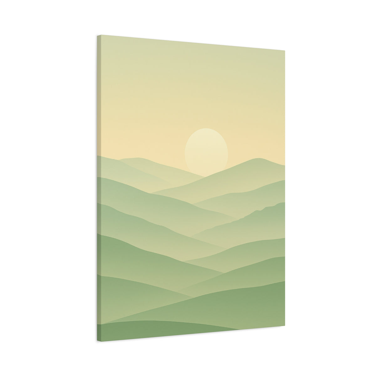 Matte Canvas, Stretched, 1.25" Sunset or Sunrise