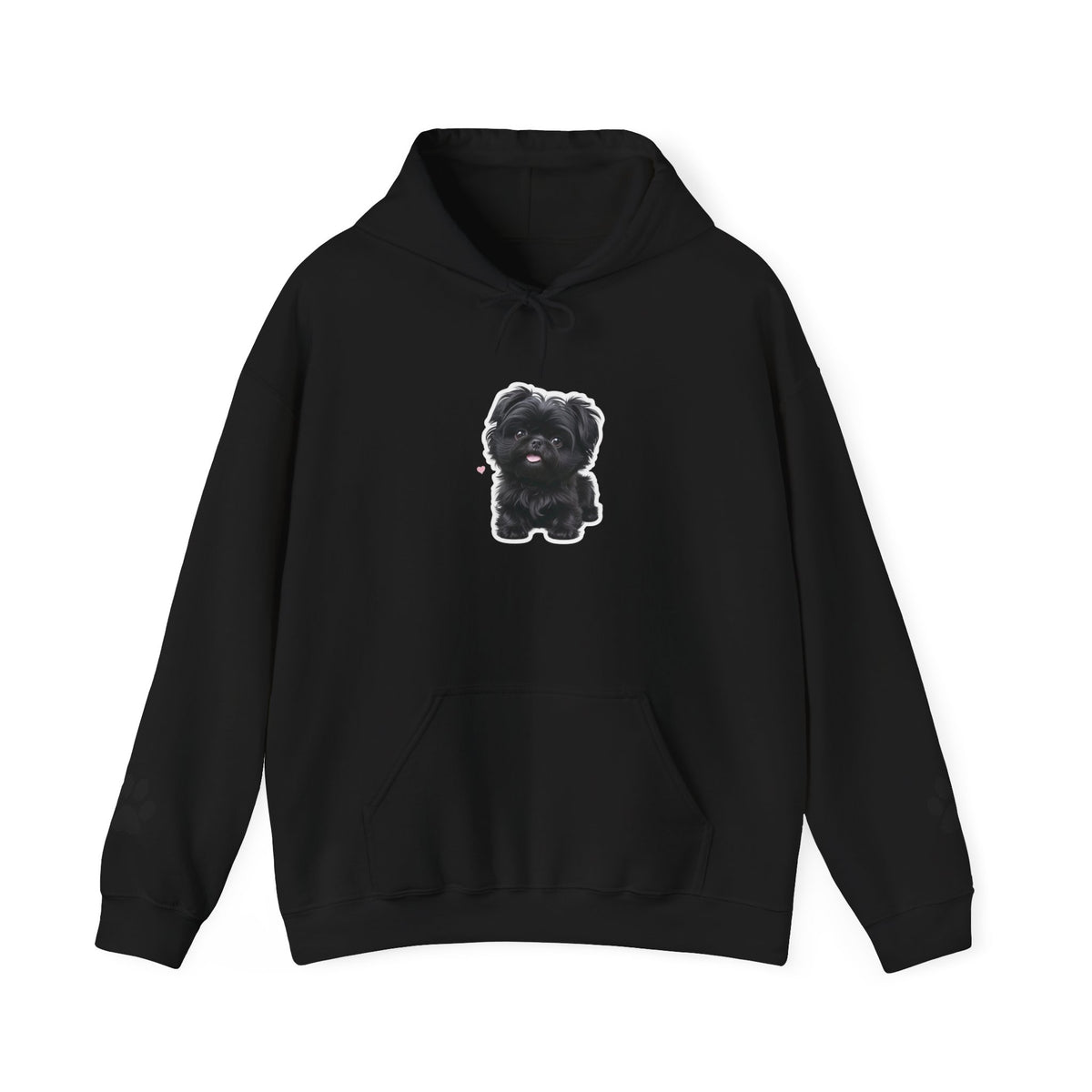 Cute Dog Paw Print Hoodie, Pet Lover Gift, Unisex Sweatshirt, Cozy Animal Hoodie, Perfect for Animal Lovers, Dog Mom Apparel