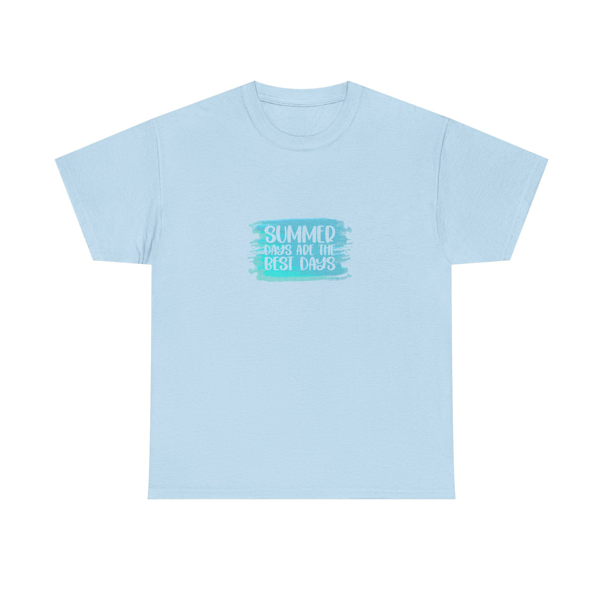 Summer Vibes Unisex Heavy Cotton Tee, Casual Wear, Graphic Tee, Gift for Friends, Festival Clothing, Summer Celebration