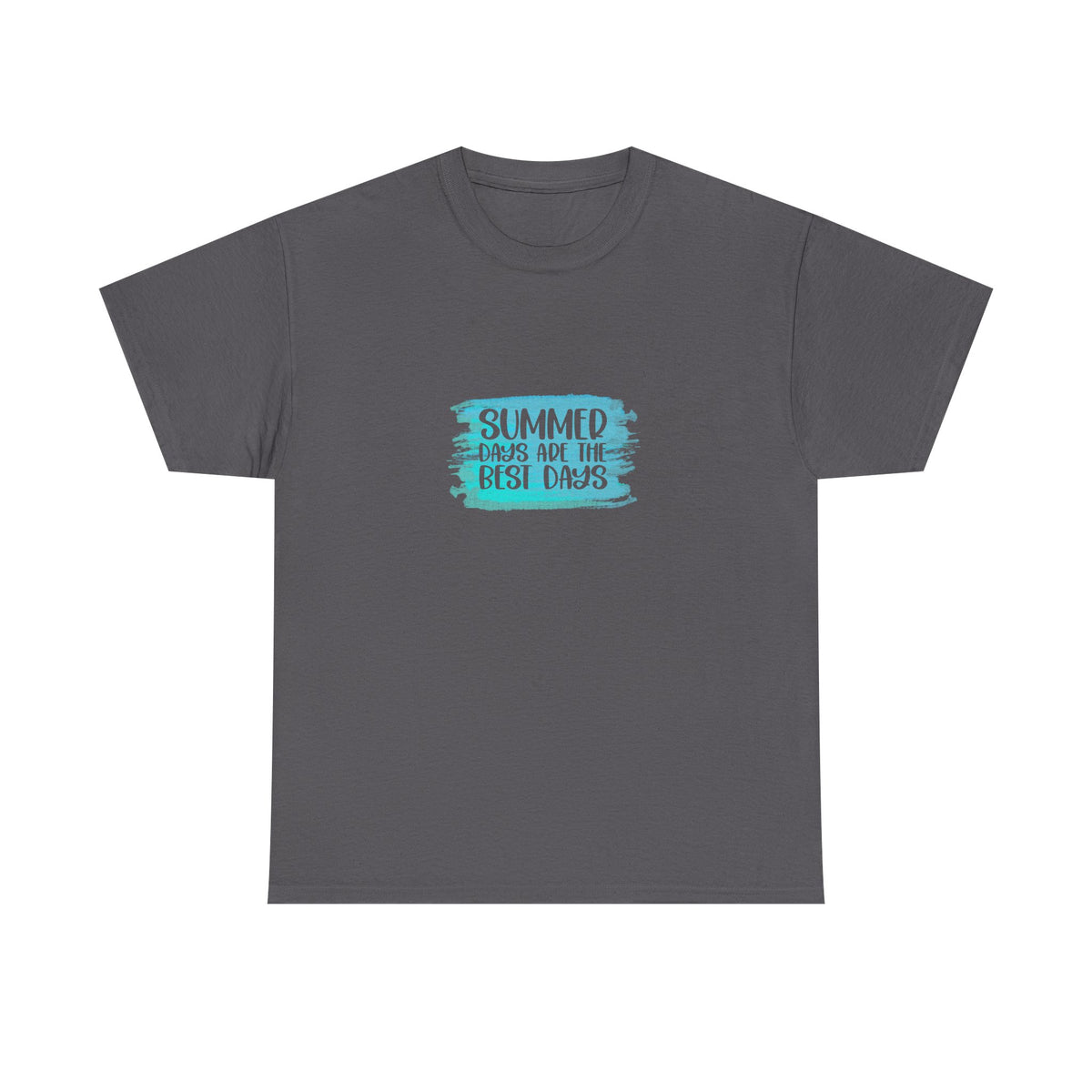 Summer Vibes Unisex Heavy Cotton Tee, Casual Wear, Graphic Tee, Gift for Friends, Festival Clothing, Summer Celebration