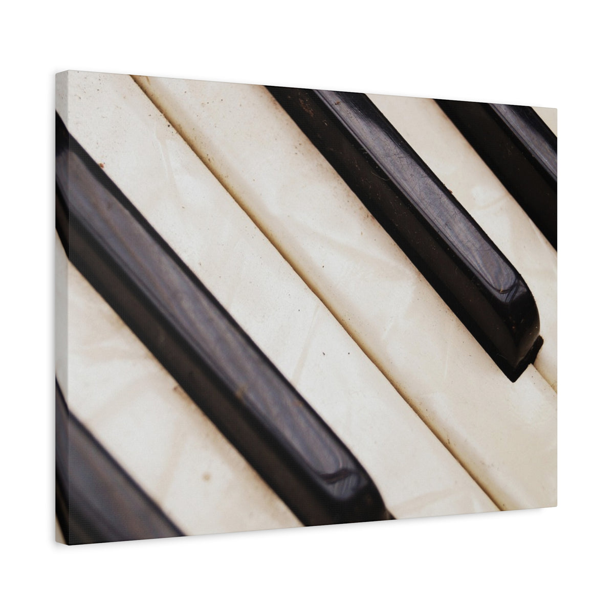 Piano Keys Canvas Wall Art, Music Decor for Home, Perfect Gift for Musicians or Music Lovers