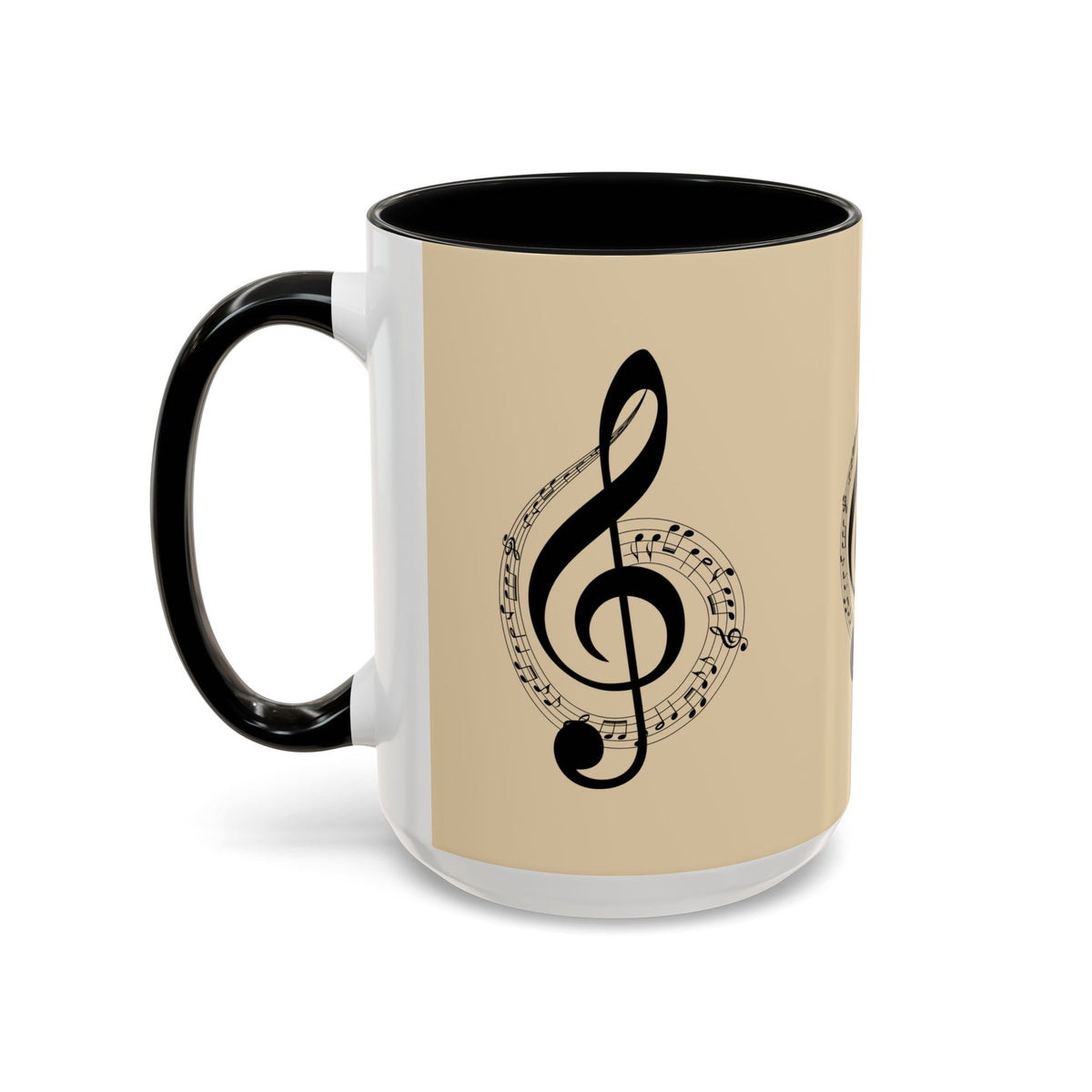 Musical Notes Coffee Mug - Perfect Gift for Music Lovers