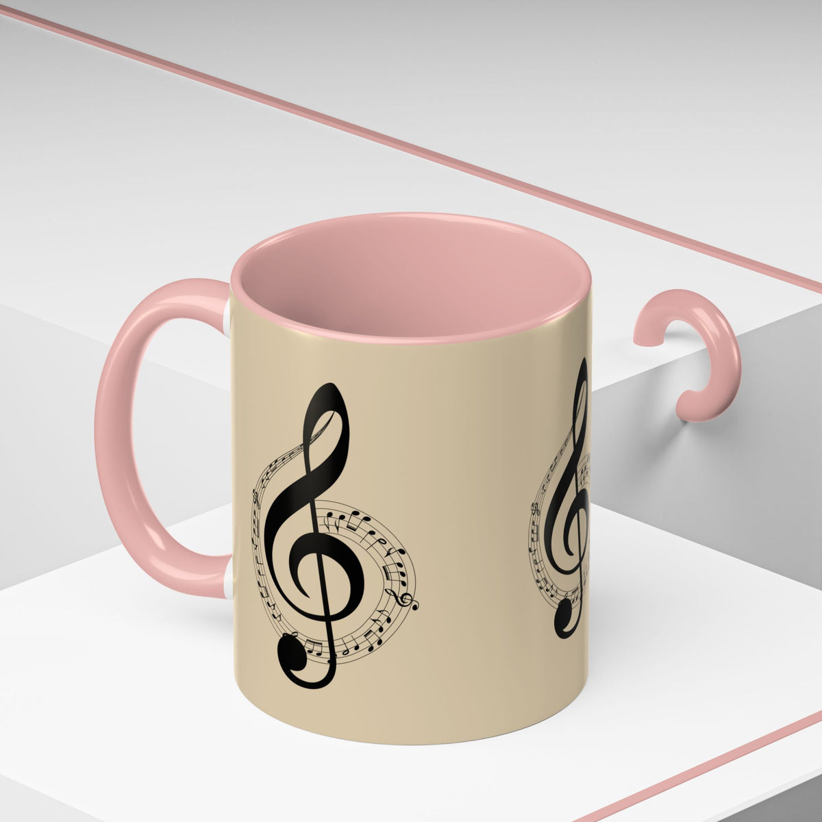 Musical Notes Coffee Mug - Perfect Gift for Music Lovers