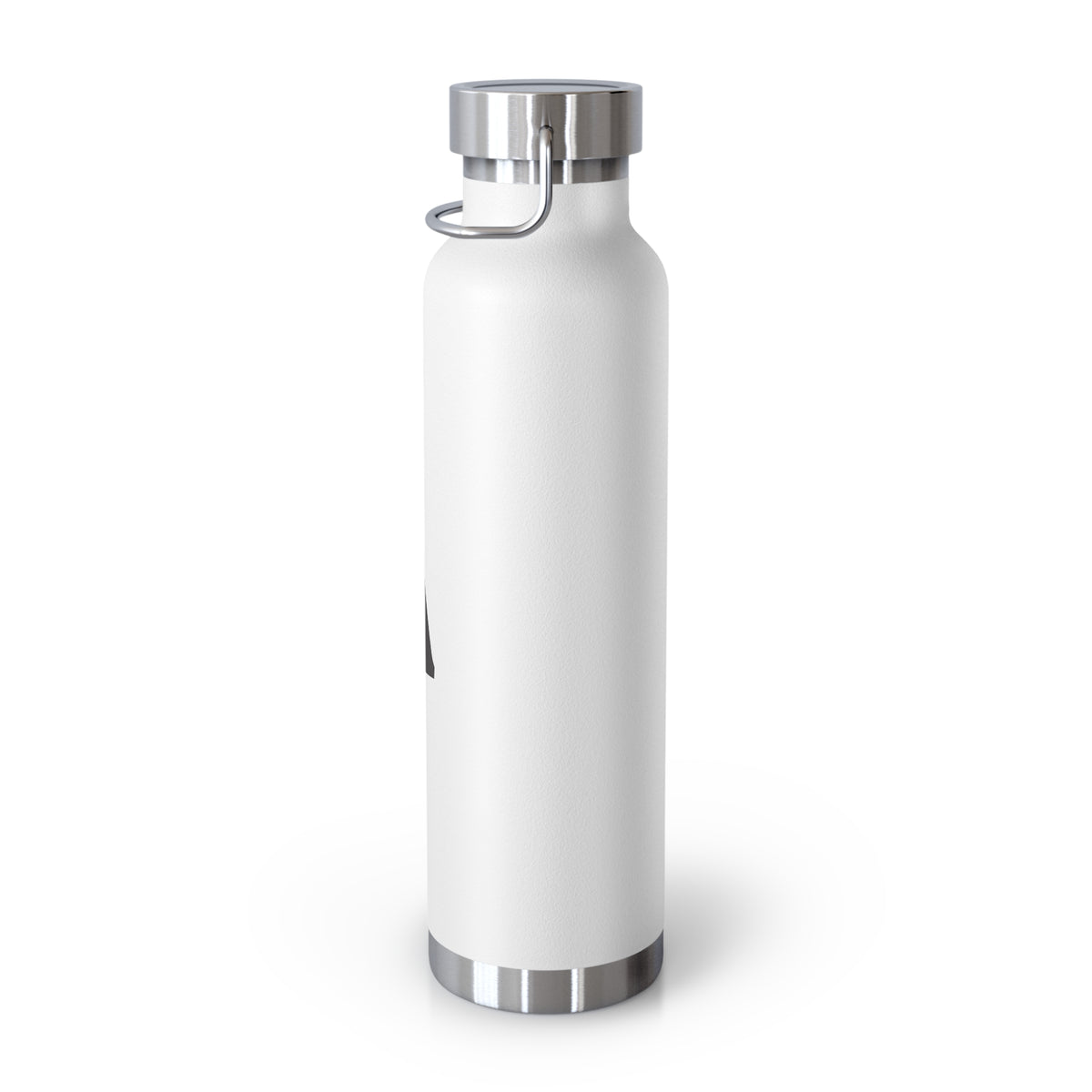 ব্যক্তিগতকৃত কপার ইনসুলেটেড জলের বোতল, 22oz - অক্ষর A