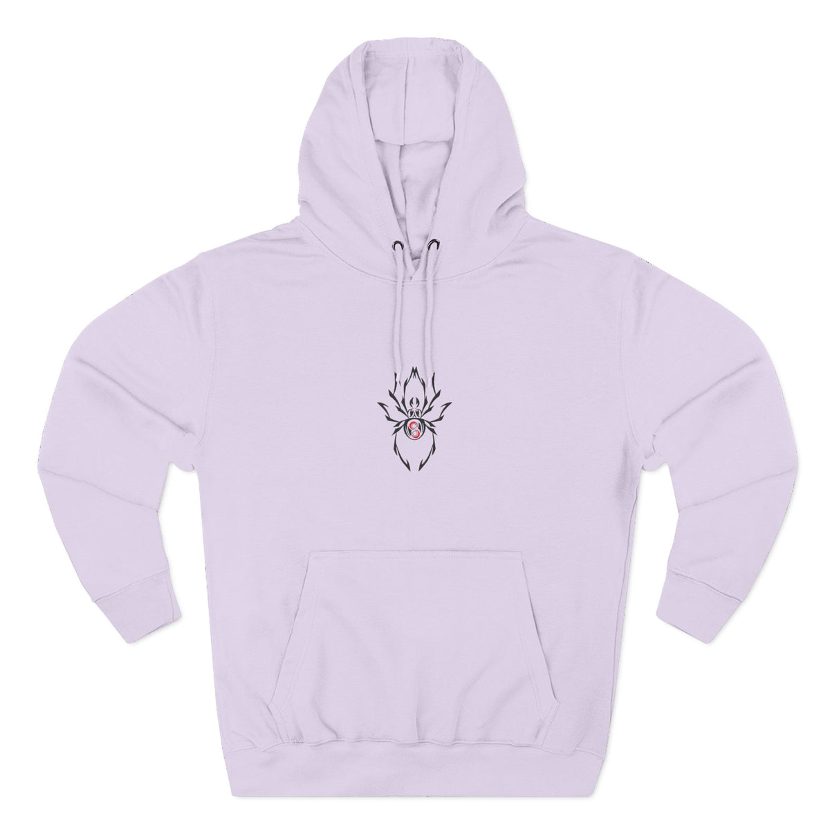 Cozy Spider Fleece Hoodie - Spooky Fashion, Unisex Casual Wear, Halloween Gift, Fall Fashion, Comfortable Layering