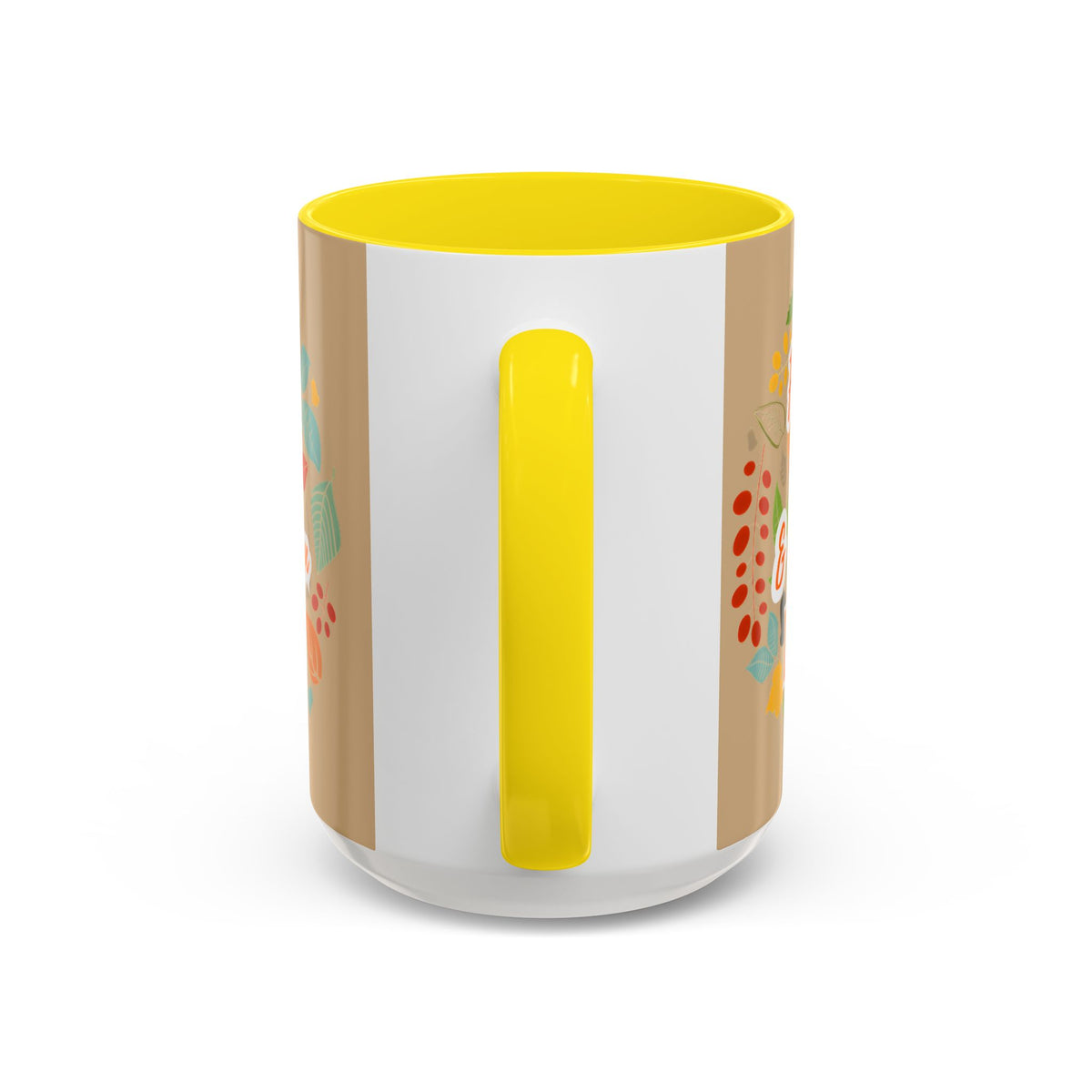 Fall Breeze & Leaves Coffee Mug, Autumn Mug, Seasonal Drinkware, Cozy Kitchen Decor, Perfect Gift for Fall Lovers