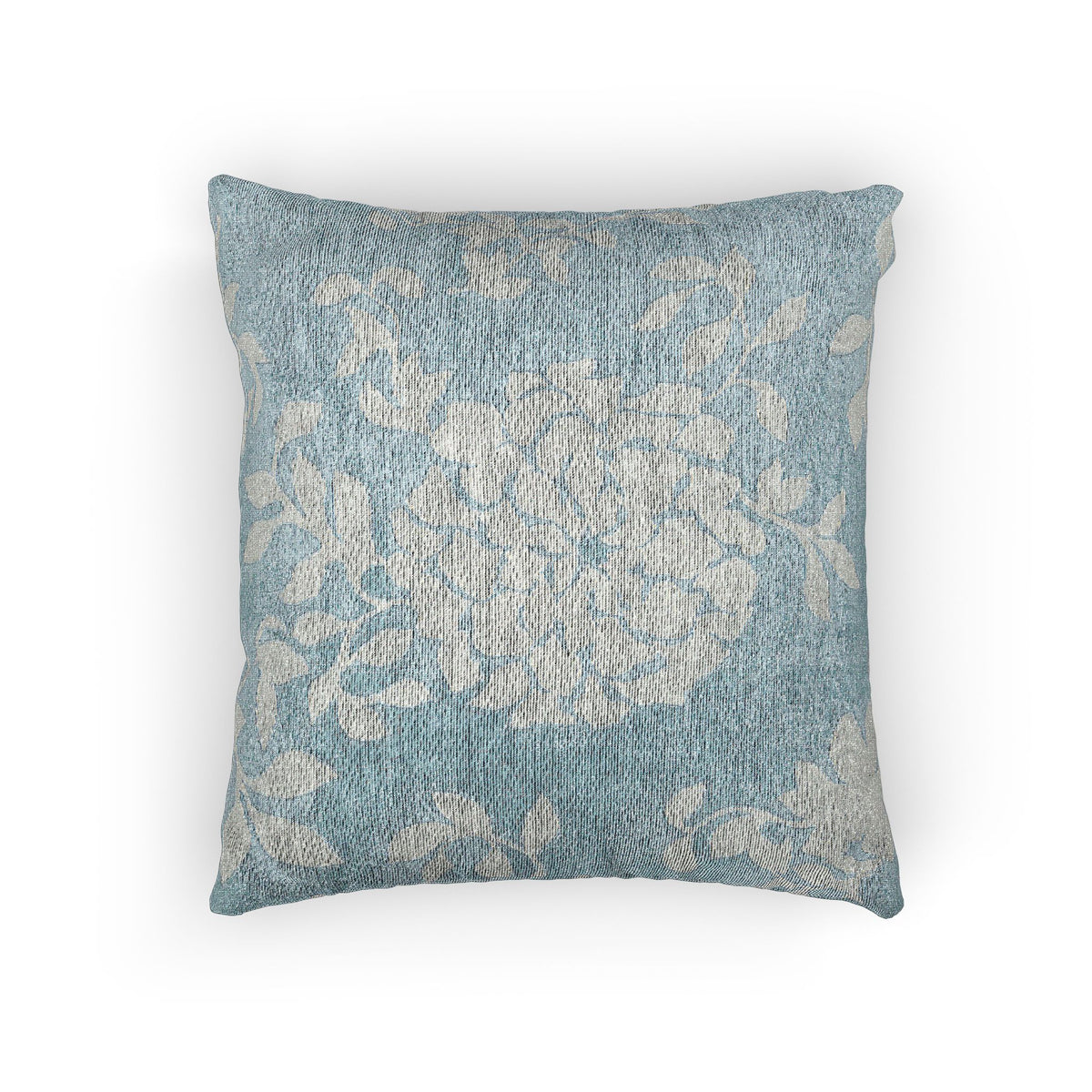 Elegant Woven Pillow - Floral Home Decor, Cozy Couch Cushion, Boho Accent Pillow, Living Room, Gift for Housewarming
