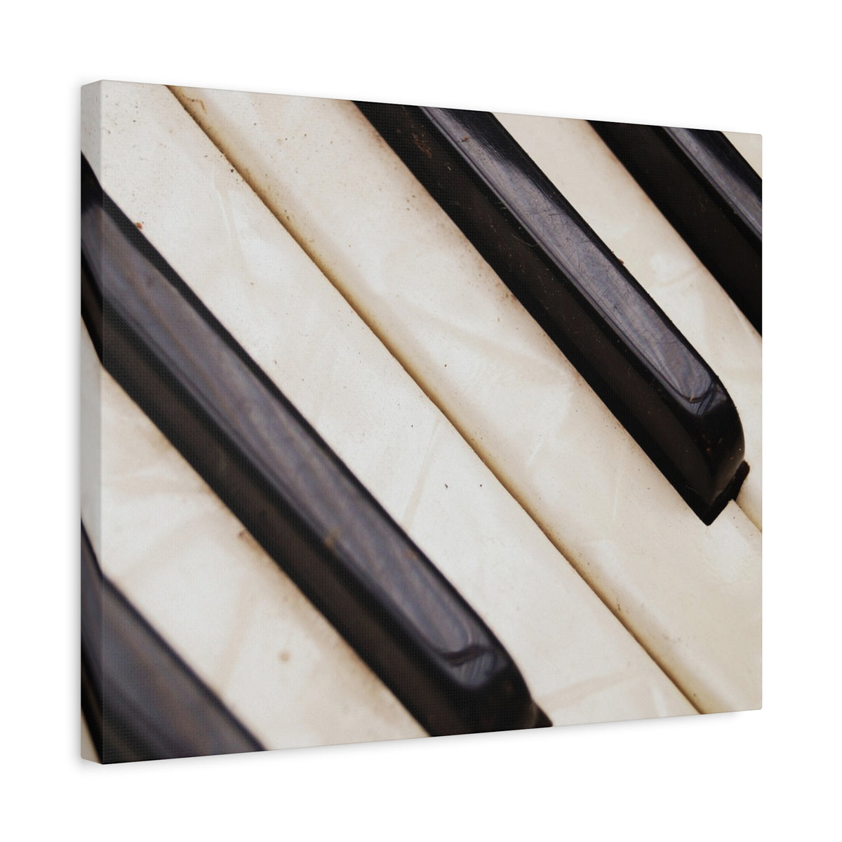 Piano Keys Canvas Wall Art, Music Decor for Home, Perfect Gift for Musicians or Music Lovers