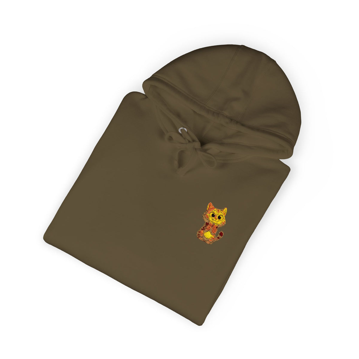 Cozy Fleece Hoodie with Cute Animal Design, Unisex Sweatshirt for Casual Outings, Gifts for Animal Lovers, Perfect for Fall and Winter