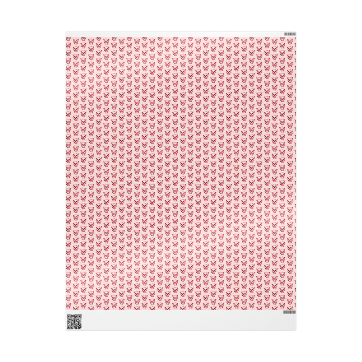 Cute Pig Pattern Wrapping Paper, Gift Wrap for Birthdays, Holidays, Baby Showers, Party Decor, Craft Projects