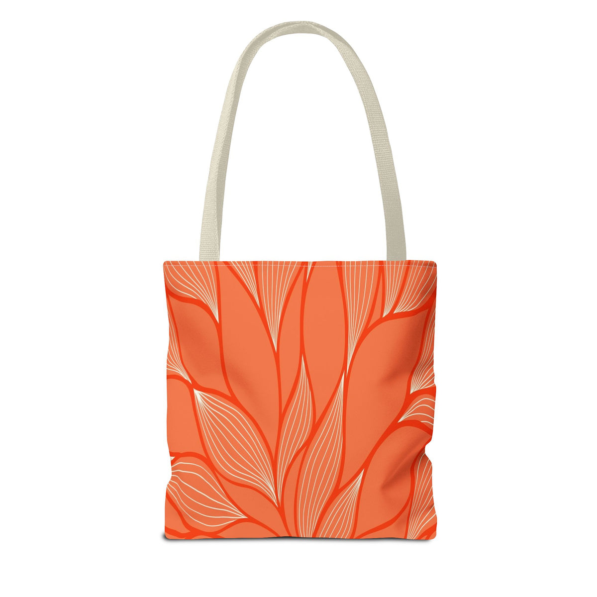 Vibrant Leafy Tote Bag, Stylish Grocery Bag, Eco-Friendly Shopping Tote, Floral Summer Tote, Gift for Plant Lovers