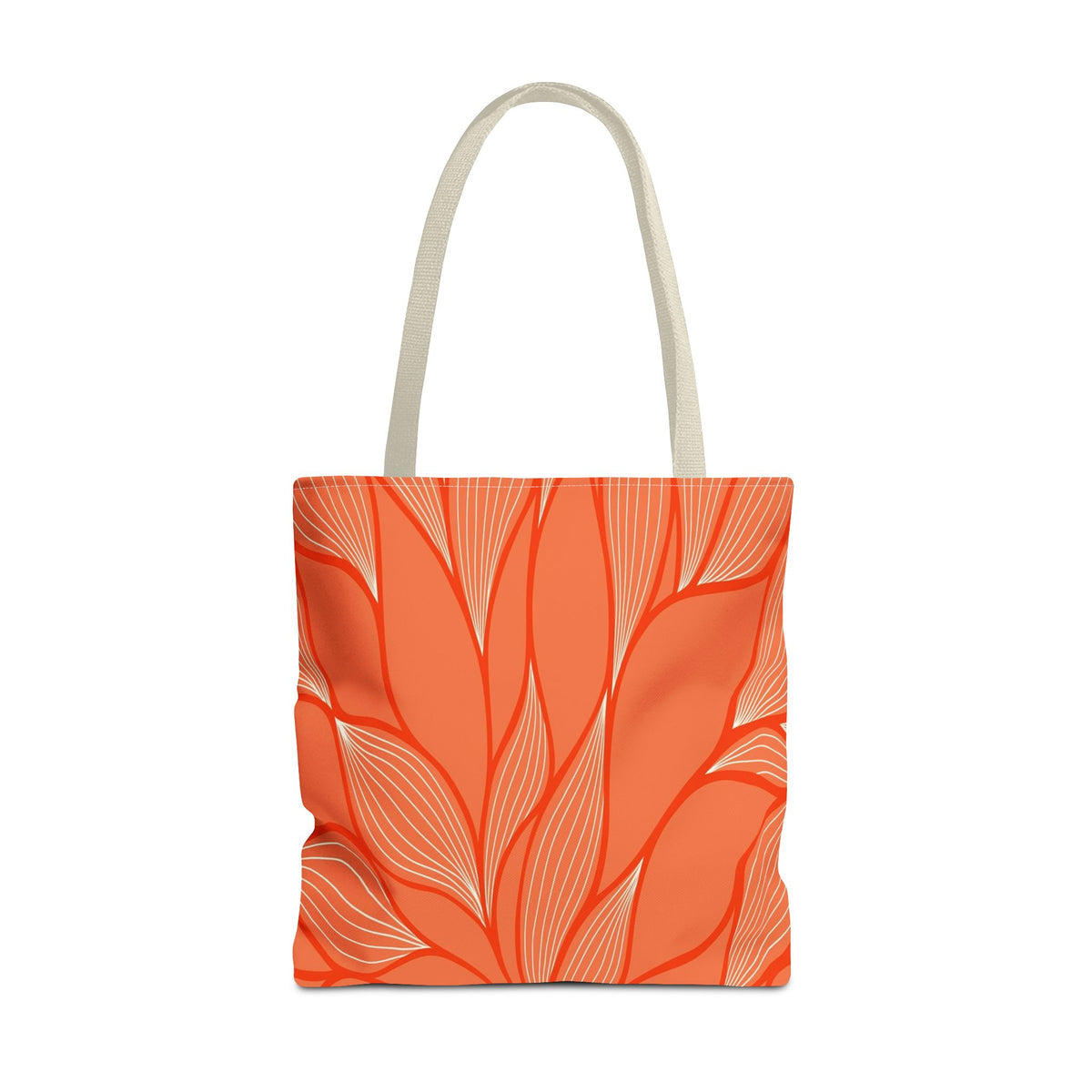 Vibrant Leafy Tote Bag, Stylish Grocery Bag, Eco-Friendly Shopping Tote, Floral Summer Tote, Gift for Plant Lovers
