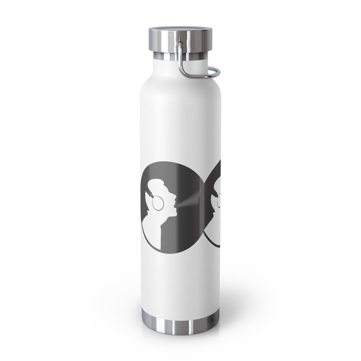 Stylish Copper Insulated Water Bottle for On-the-Go Hydration | Fitness, Travel, Eco-Friendly Gift, Unique Design, 22oz