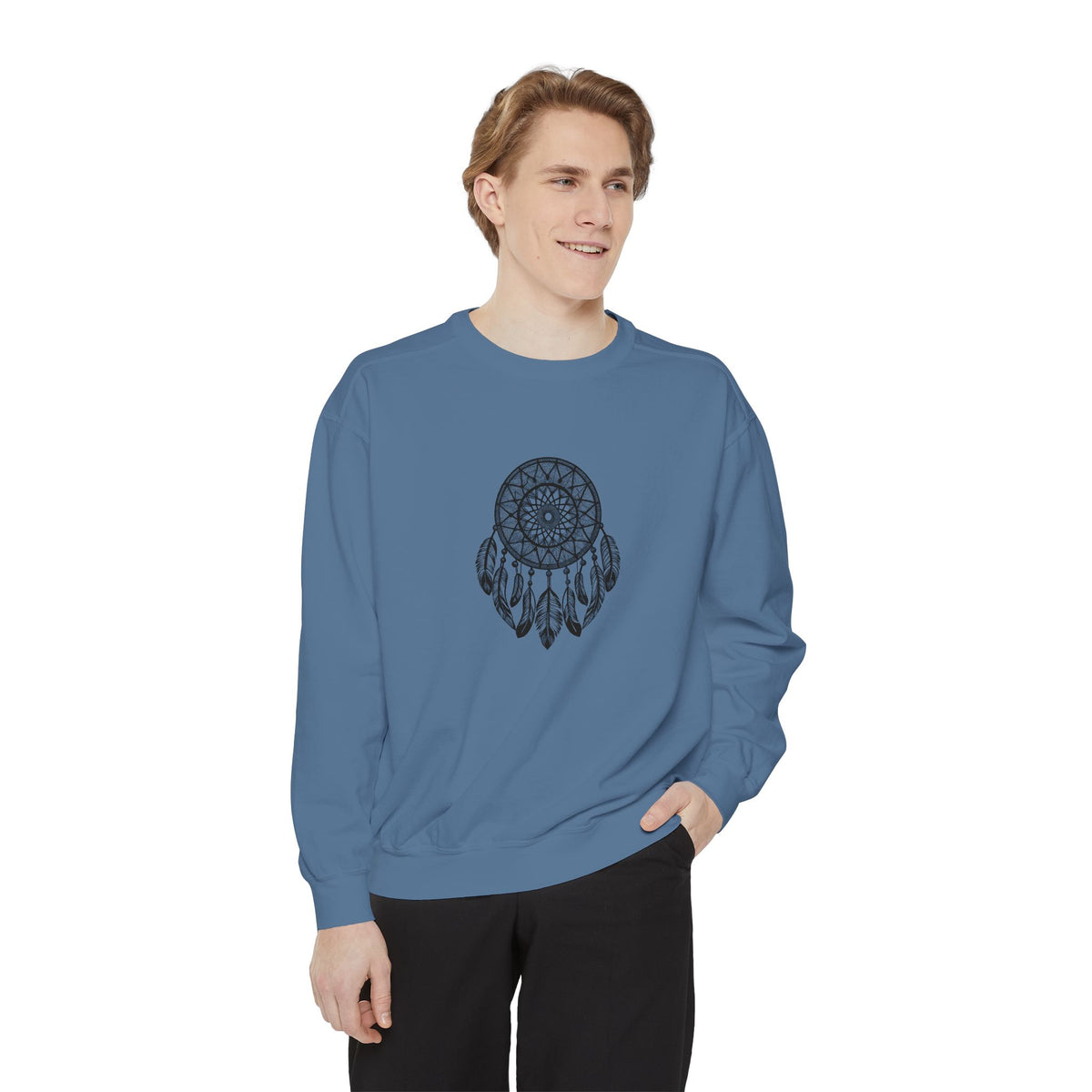 Dreamcatcher Sweatshirt for Cozy Vibes, Perfect Gift for Boho Lovers, Casual Outfits, Fall Style, Relaxing Days