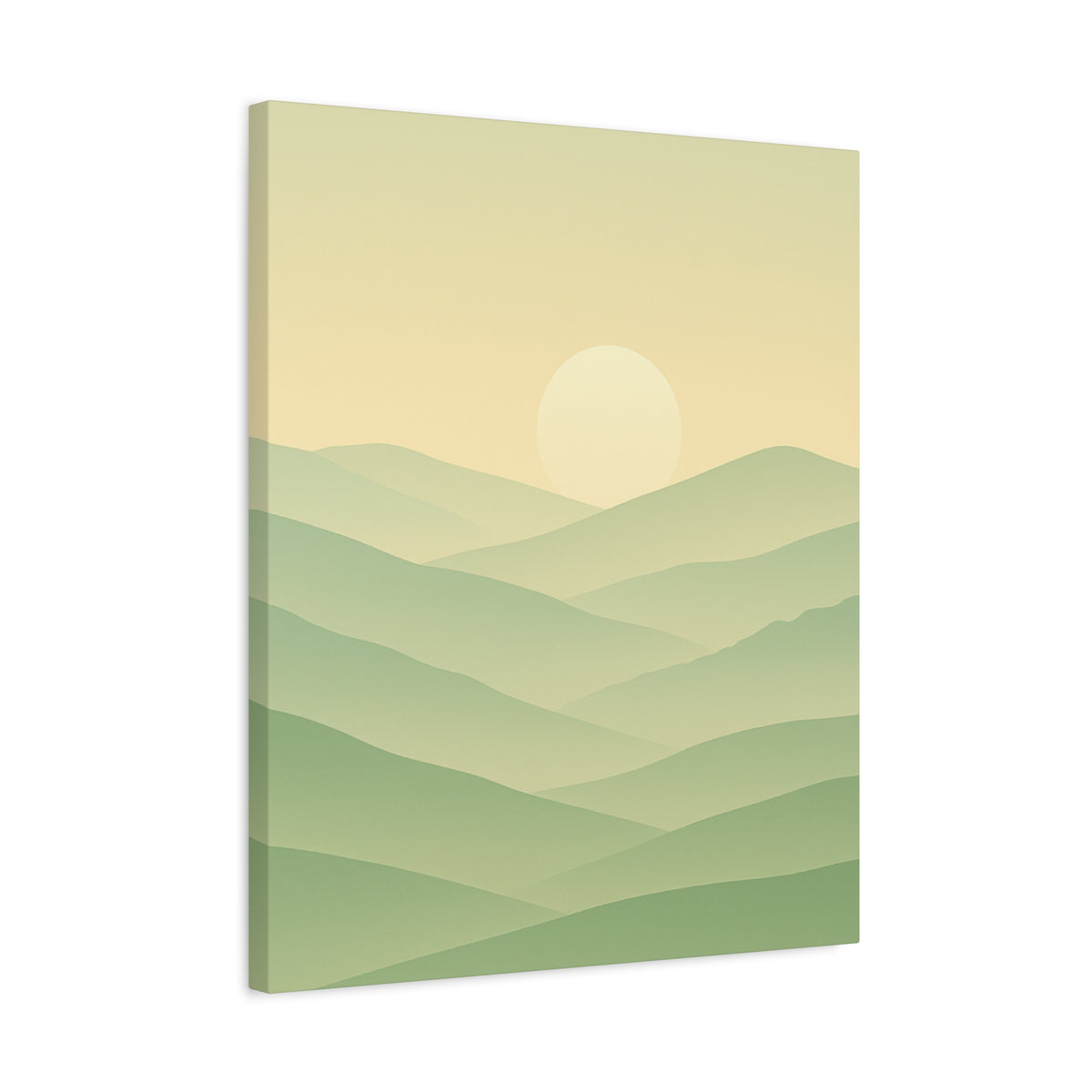 Matte Canvas, Stretched, 1.25" Sunset or Sunrise