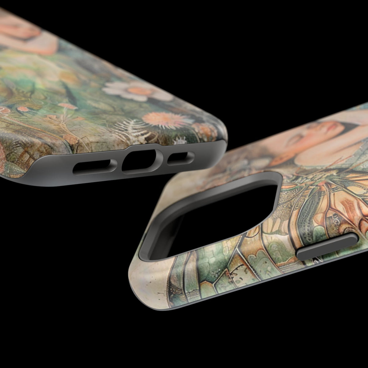 Fairy Sleeping Phone Case — Magnetic Impact-Resistant iPhone Cover