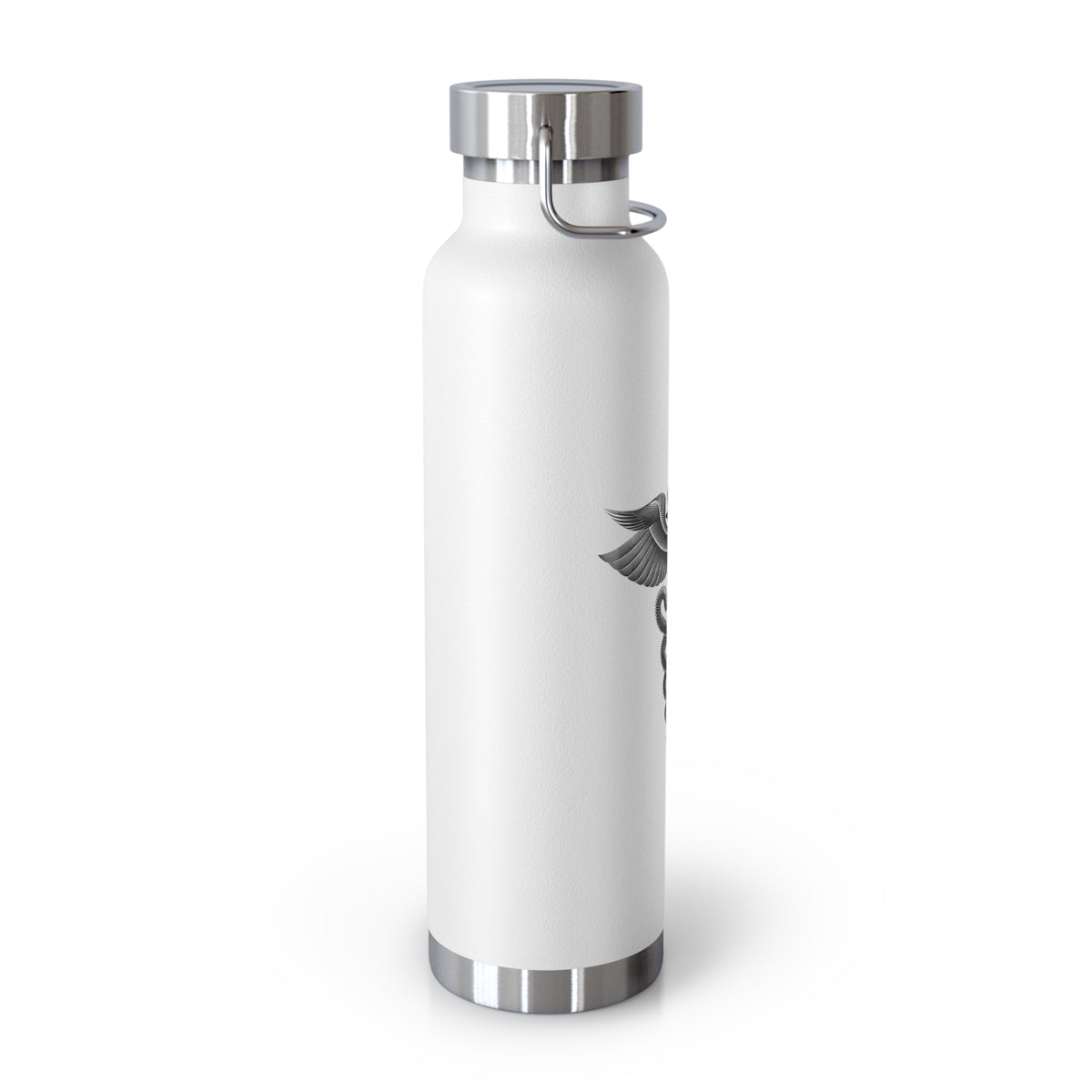 Stylish Copper Insulated Water Bottle, 22oz, Perfect for Active Lifestyles, Gifts for Healthcare Workers, Eco-Friendly, Exercise, Travel