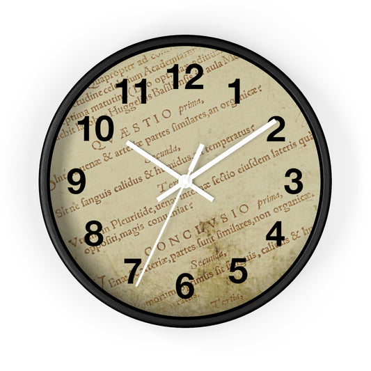 Vintage-Inspired Wall Clock, Unique Home Decor, Retro Timepiece, Antique Style Wall Art, Gift for Home, Classroom Decor