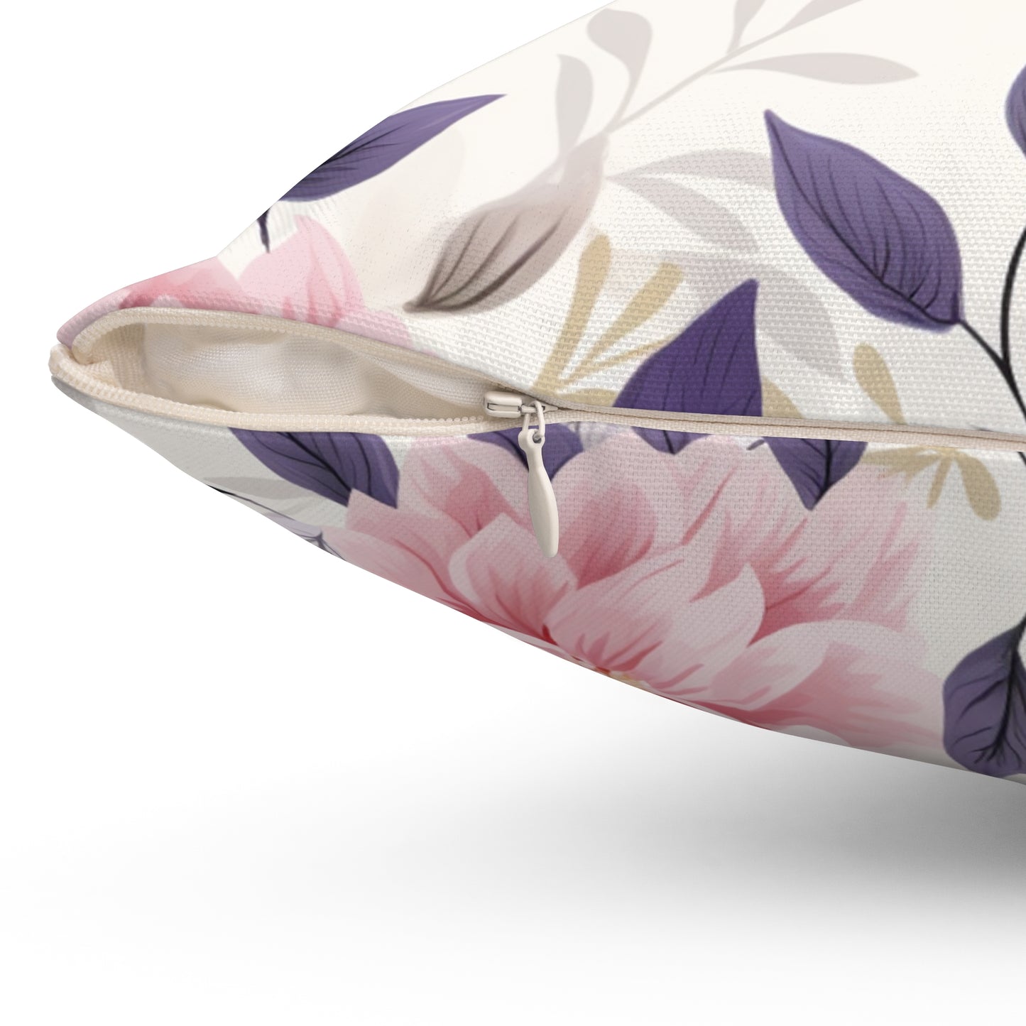 Floral Accent Pillow, Cozy Home Decor, Gift for Her, Spring Decor, Throw Pillow, Living Room, Bedroom Cushion