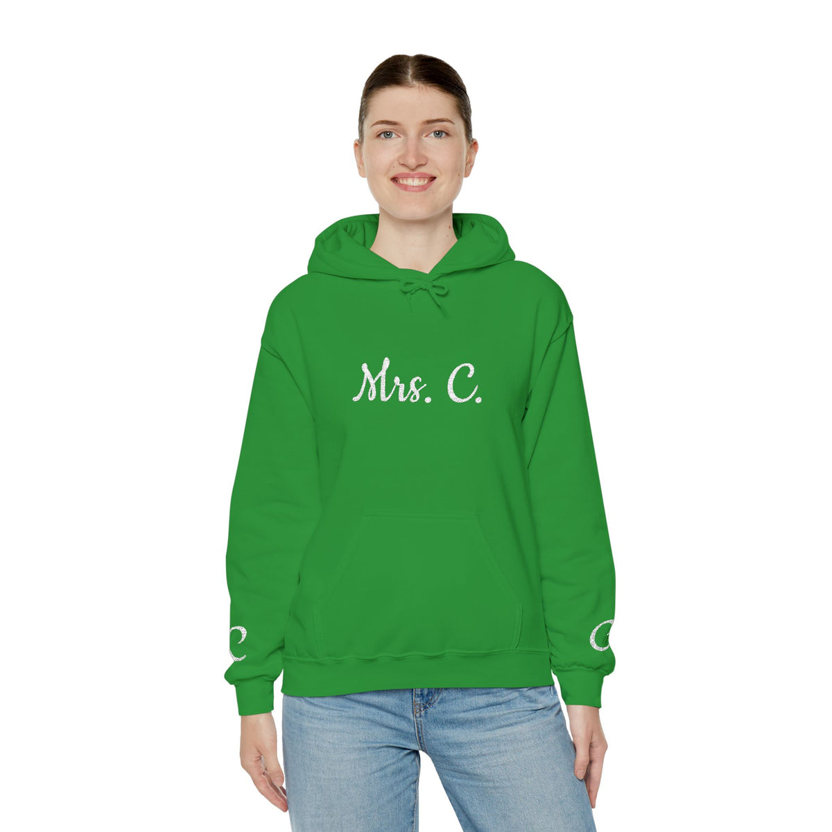Personalized Hooded Sweatshirt, Gift for Teachers, Proud Teacher Apparel, Birthday Gift, Customized Sweatshirt