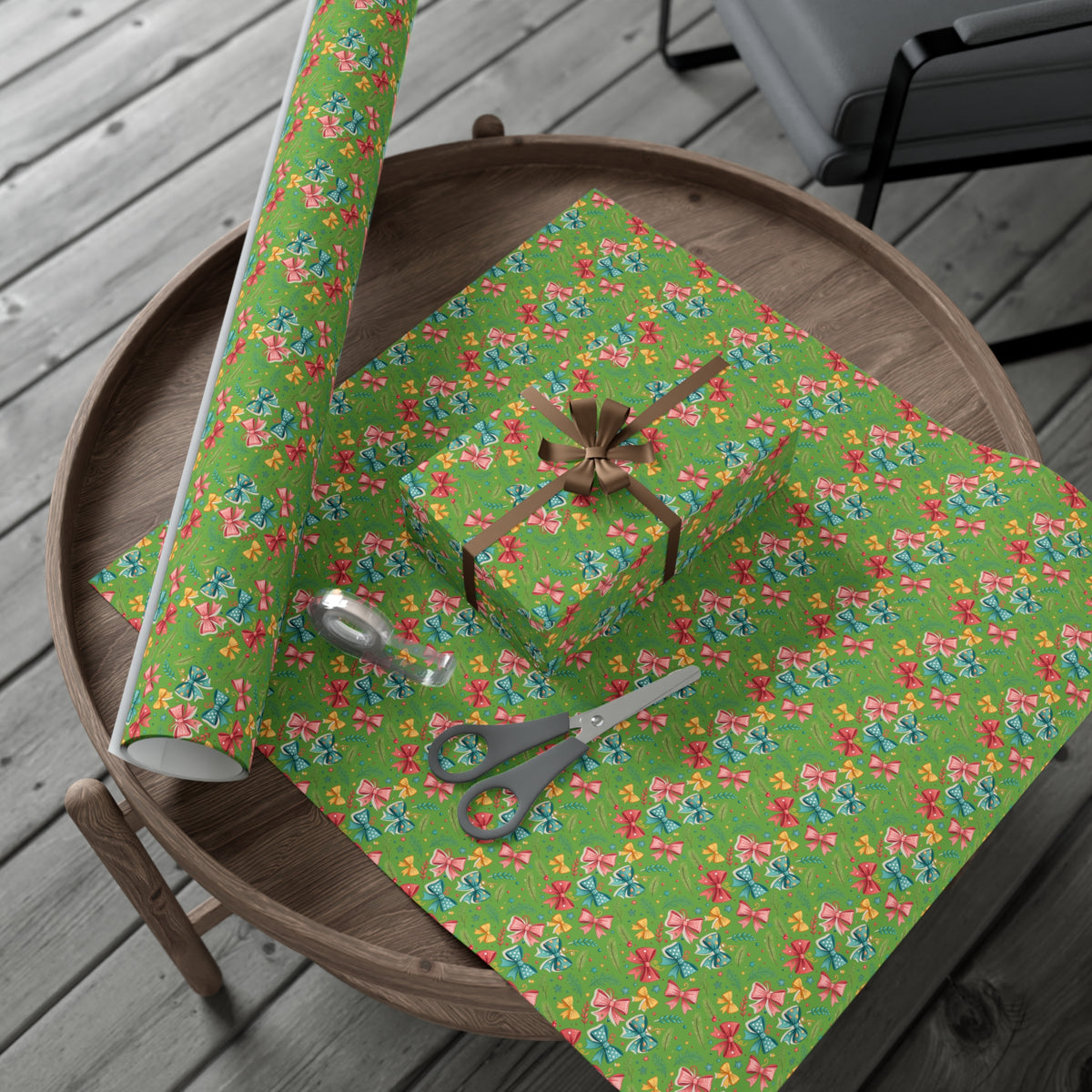 Vibrant Floral Gift Wrap Papers for Holidays, Birthdays, Parties, Special Occasions, Eco-Friendly Wrapping