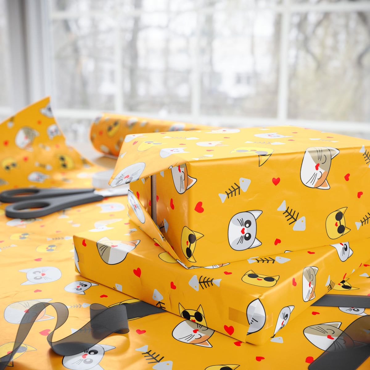 Wrapping Paper - Cats
