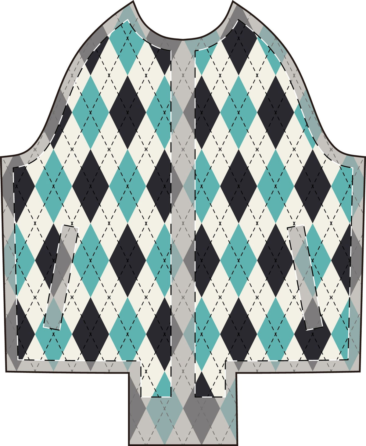 Women's Varsity Jacket (AOP)
