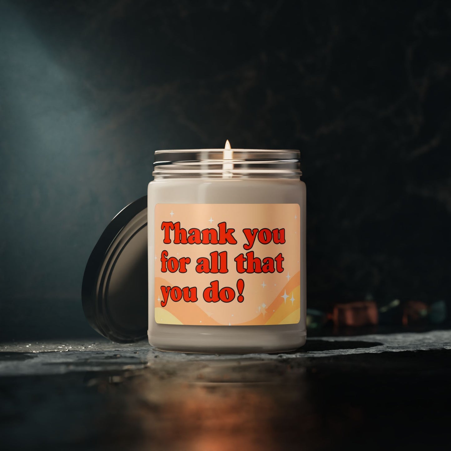 Thank You for All That You Do - 9oz Scented Soy Candle
