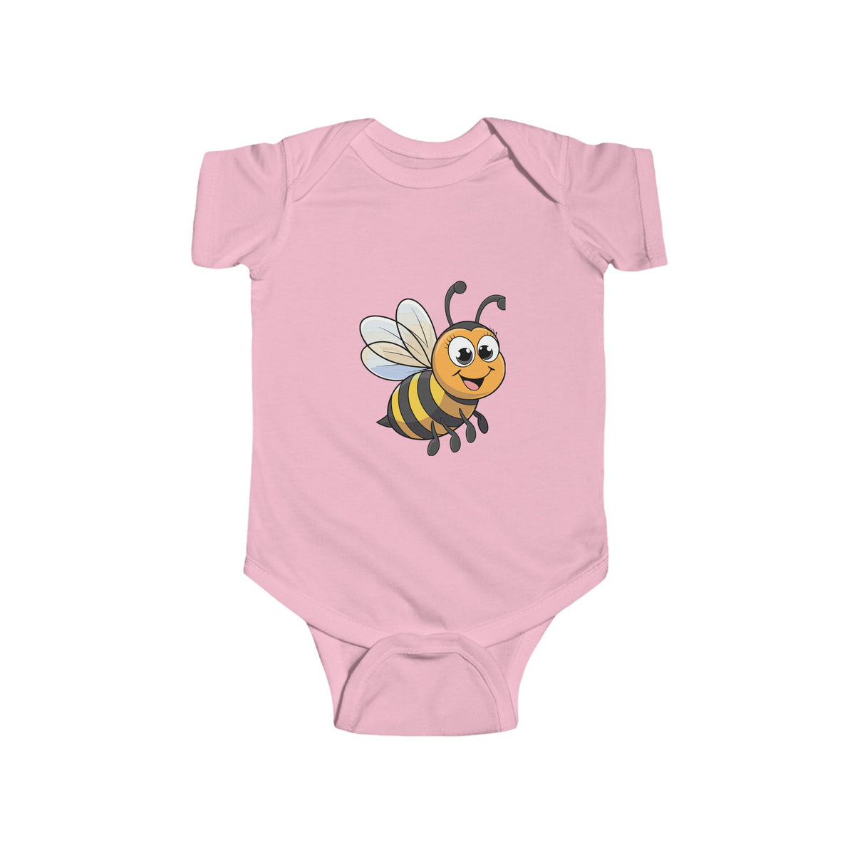 Cute Cartoon Bee Infant Bodysuit, Baby Shower Gift, Newborn Outfit, Toddler Clothes, Cute Gift for Kids