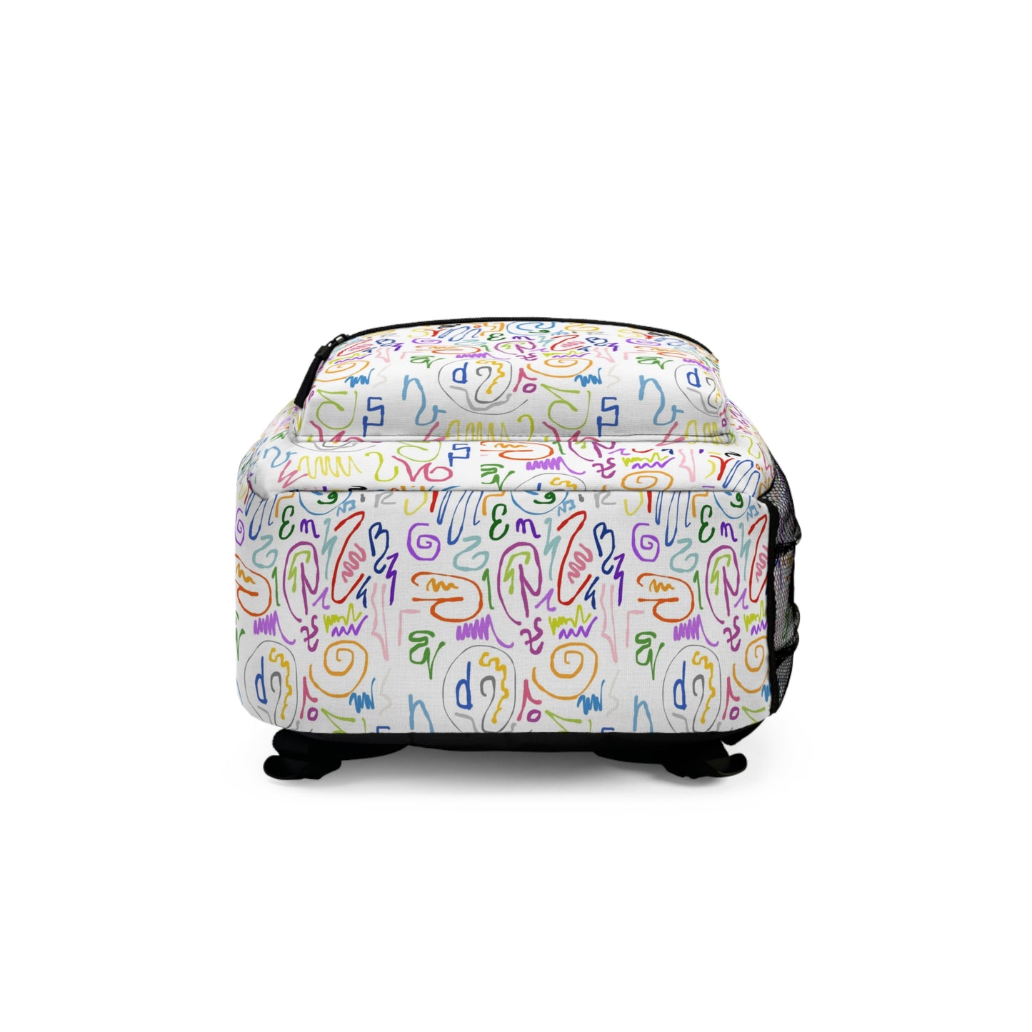 Colorful Pattern Backpack | Unique Backpack for School