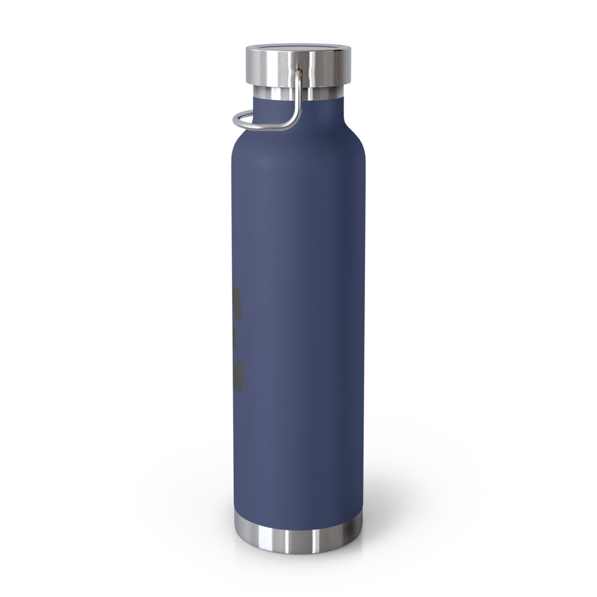 Personalized Copper Insulated Water Bottle, 22oz - "E" Custom Monogram