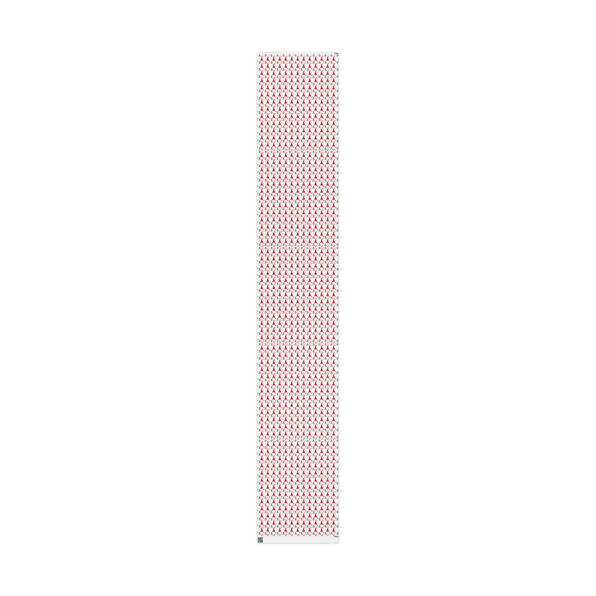 Christmas Gnome Wrapping Paper — Repeating Red Gnome Pattern for Holiday Gift Wrap