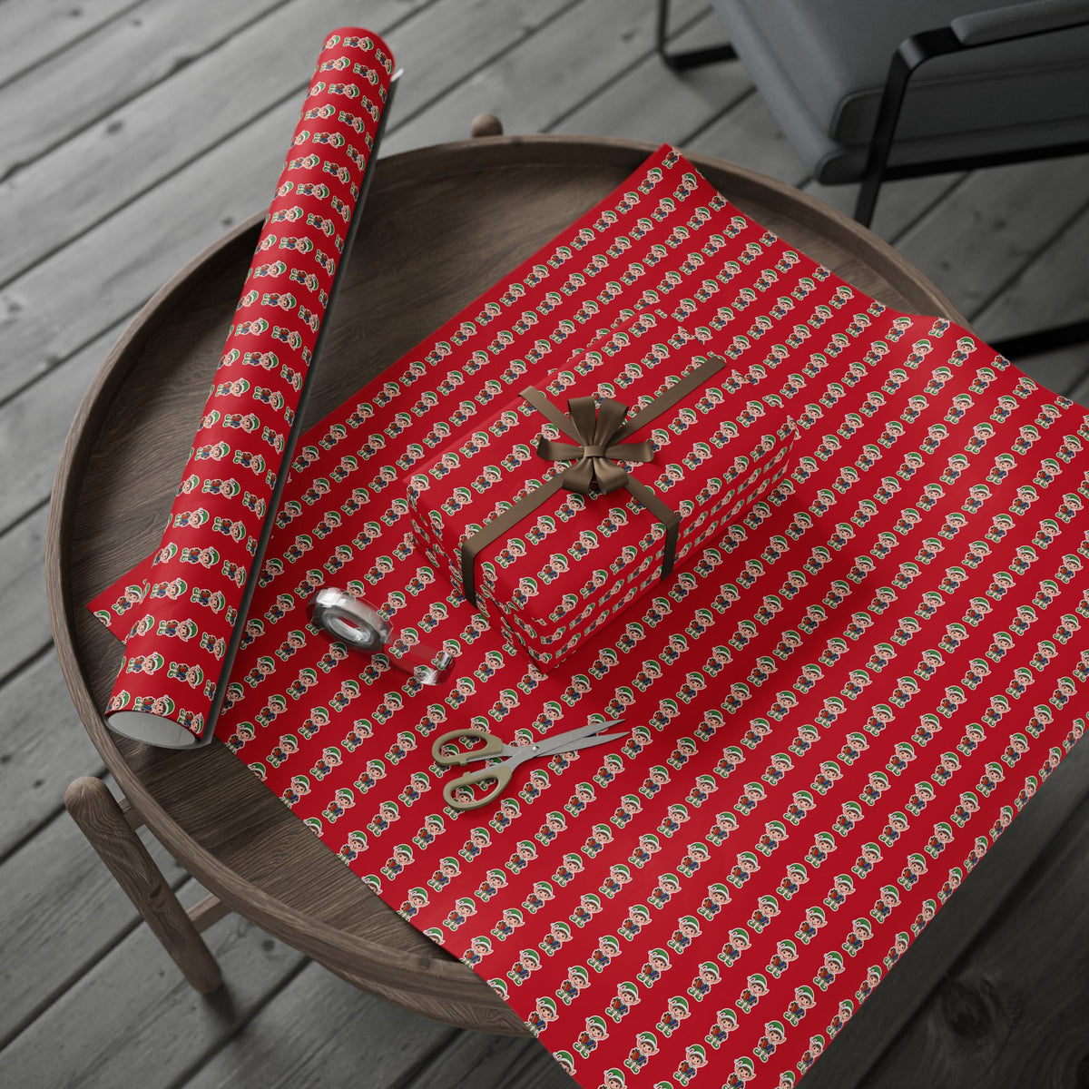 Festive Wrapping Paper Bundle, Holiday Gift Wrap for Christmas, Birthday Parties, Eco-Friendly Gift Packaging, Versatile Wrapping Solutions