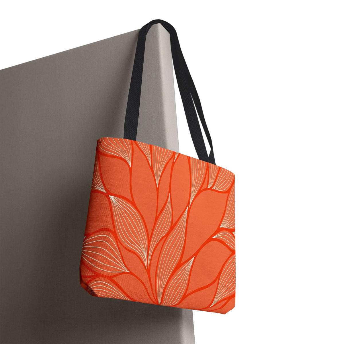 Vibrant Leafy Tote Bag, Stylish Grocery Bag, Eco-Friendly Shopping Tote, Floral Summer Tote, Gift for Plant Lovers