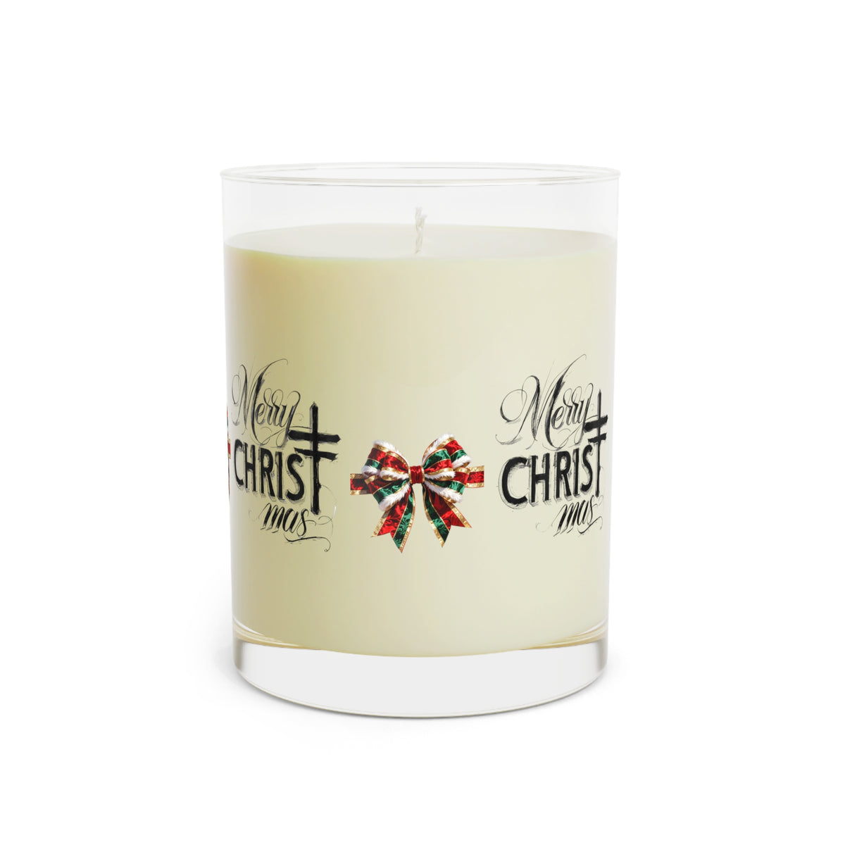Christmas Scented Candle - Merry Christmas Decor, Holiday Gift, Aromatherapy, Home Fragrance, Festive Ambiance