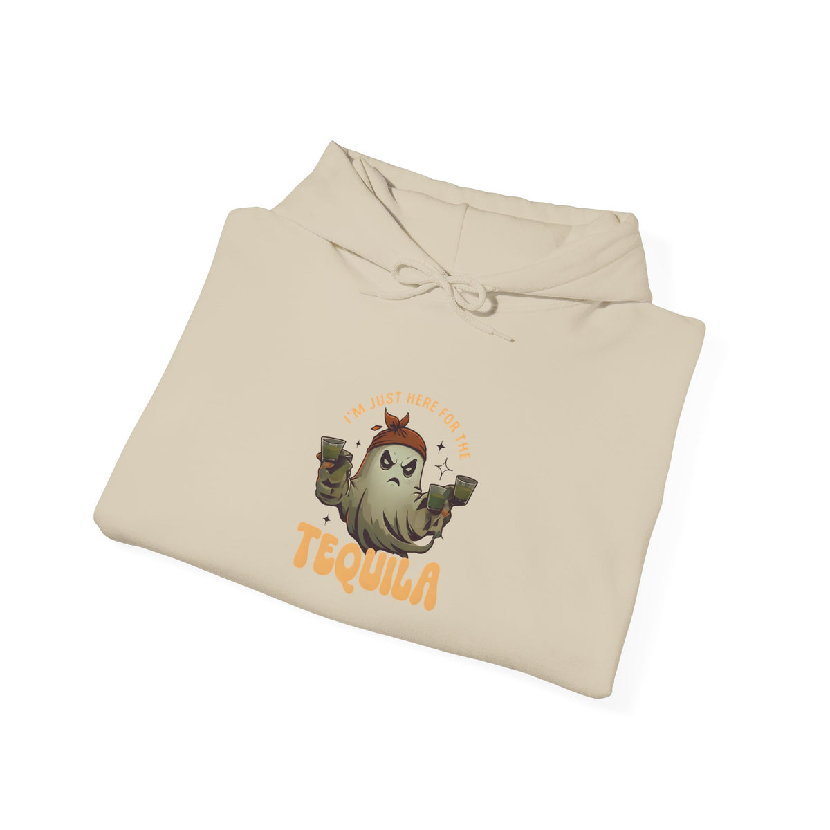 Unisex Heavy Blend™ Hooded Sweatshirt Only here for the Tequila