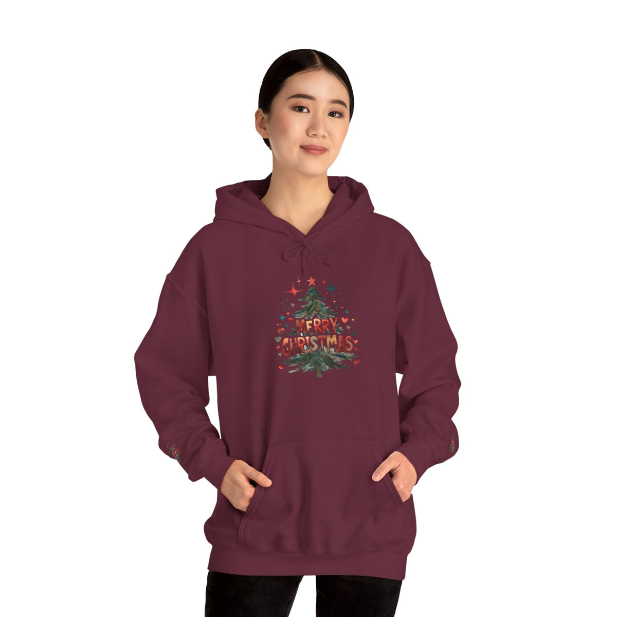 Unisex Heavy Blend™ Hooded Sweatshirt - Merry Christmas